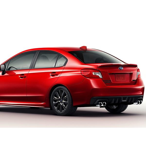 USスバル純正 WRX リアエンブレム ゲートエンブレム ブラック SUBARU 