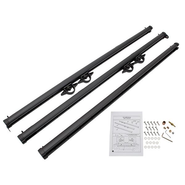 ラゲッジレール トレイルレール カーゴマネージメントシステム ベッド クロスバー アルミ製 自転車 車載 ジープ JT グラディエーター