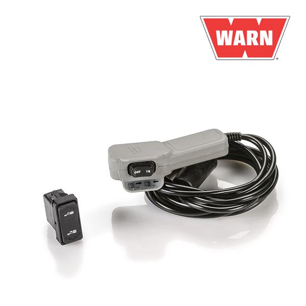 【WARN (ウォーン) USA正規品】ウインチ VRX45-s 4500-s シンセティックロープ 長さ:15m x 6.3mm 最大牽引力:2，041kg 電圧:12V 101040 車用工具、修理、ガレージ用品