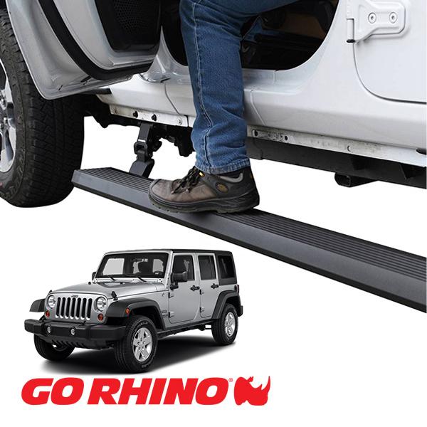 GO RHINO 正規品 ジープ JK ラングラー 4ドア E1 エレクトリック 電動
