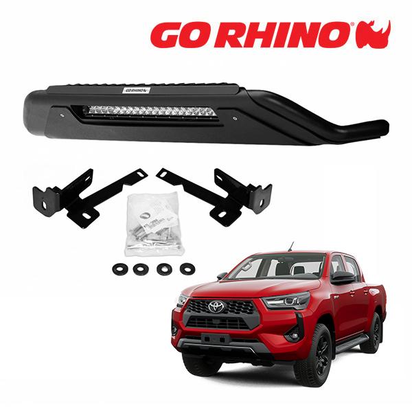 GO RHINO RC3 LR スキッドプレート フロントバンパーガード 20インチ