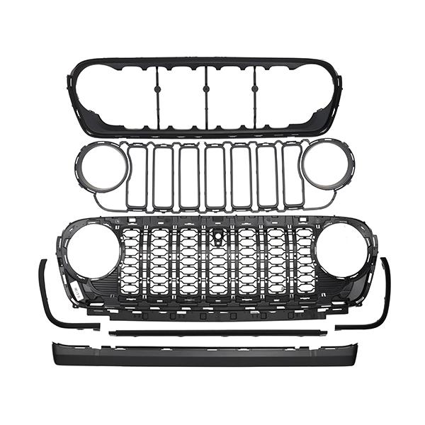 MOPAR純正 フェイス グリルキット カメラベース付タイプ 1台分 7pc
