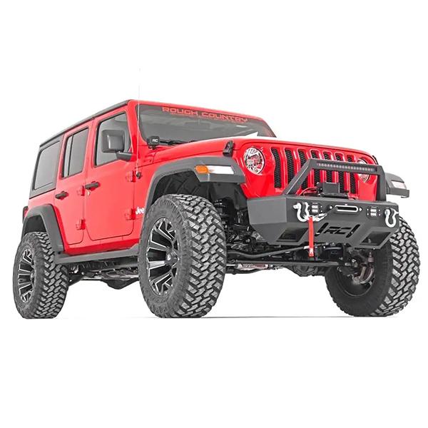 ROUGH COUNTRY 正規品 リフトアップキット 3.5インチアップ 69031 交換パーツ一式 1台分 18-23y ジープ JLラングラー ルビコン/左ハンドル用の画像