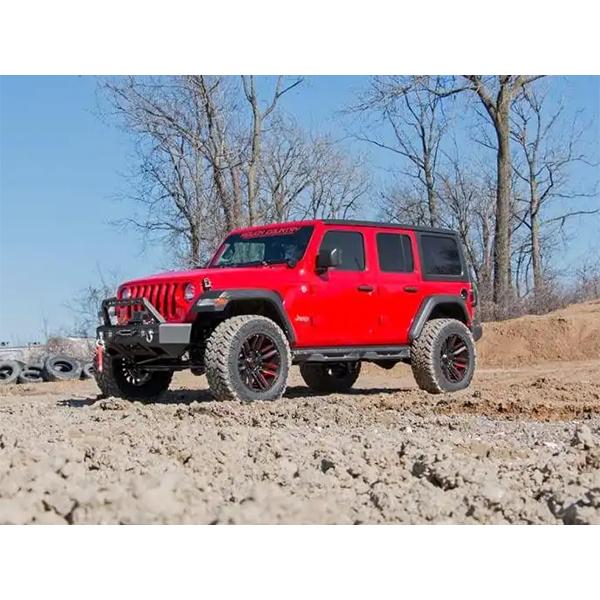 ROUGH COUNTRY 正規品 リフトアップキット 3.5インチアップ 69031 交換パーツ一式 1台分 18-23y ジープ JLラングラー ルビコン/左ハンドル用の画像