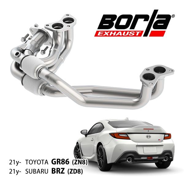 走行少 美品 神風 不等長 エキマニ zn8 zd8 brz gr86 Borla 正規品 不等長 エキゾーストマニホールド B17284 UELヘッダー