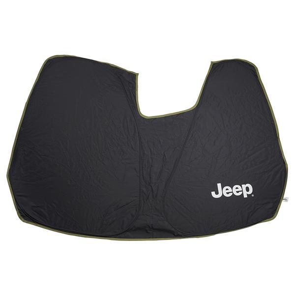 に*ん様 Jeep コンパス　サンシェード ドライブレコーダー対応　★美品★ ジープ純正 フロントウインドウサンシェード ドライブレコーダー対応