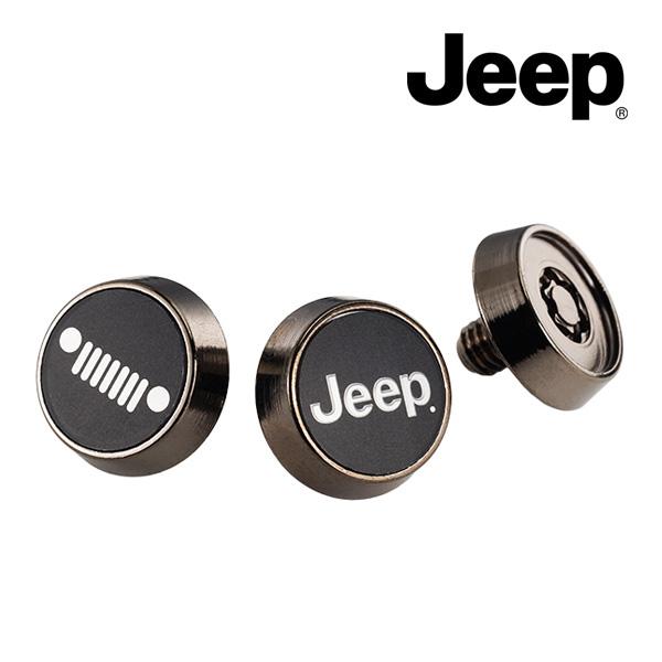 ジープ純正 ナンバーロックボルト JPNA00262901 メッキブラック JEEP