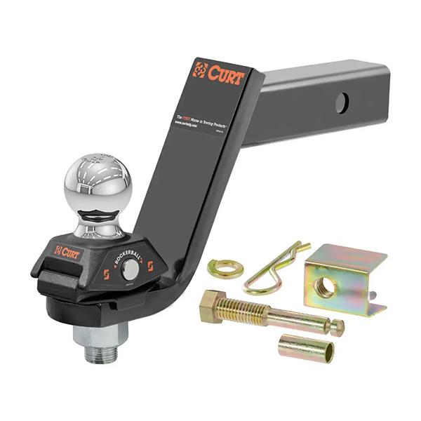 CURT 正規品 トレーラーヒッチ用 ヒッチボールマウント 2インチ角 