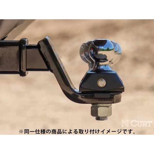 【実使用なし】CURT カート ヒッチボール ヒッチマウント 2インチ　レンチ付 CURT（カート） 正規品 トレーラーヒッチ用 ヒッチボールマウント 2
