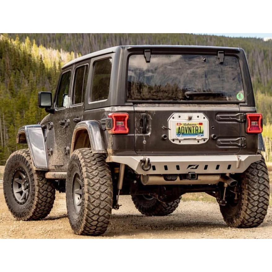 MOTOBILT 正規品 CRUSHER リアバンパー MB1079 CNC加工 スチール製 重