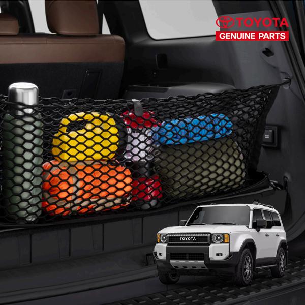 LAND CRUISER PRADO ラゲッジネット USトヨタ純正 リア カーゴネット ラゲッジネット バーチカルタイプ