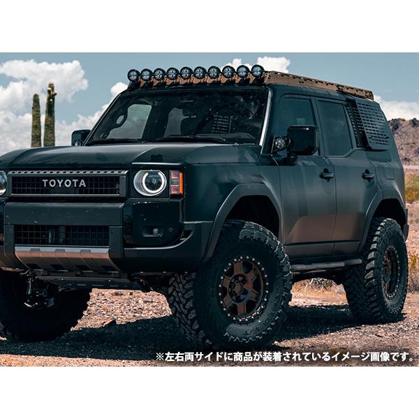 WESTCOTT DESIGNS 正規品 モジュラールーフラック用 モールパネル 右側 マットブラック トヨタ ランドクルーザー 250 ランクル 250系_4