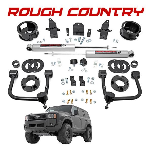 ROUGH COUNTRY 正規品 リフトアップキット 3.5インチアップ 交換パーツ