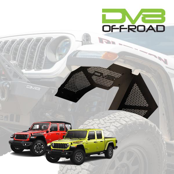DV8 OFFROAD 正規品 フロントインナーフェンダー フロント 左右セット