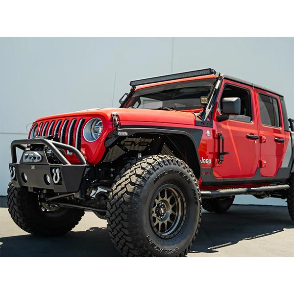 DV8 OFFROAD 正規品 ヒンジマウントステップ 左右分セット ロゴ入 