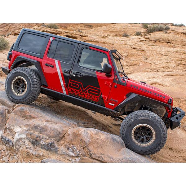 DV8 OFFROAD 正規品 ボートサイド ロックスライダー 1台分 左右セット