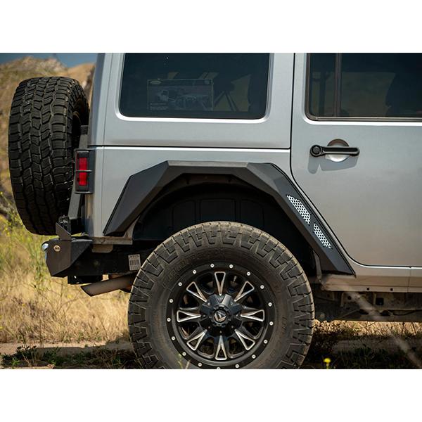 DV8 OFFROAD 正規品 アーマーフェンダーフレア 左右セット ライト付
