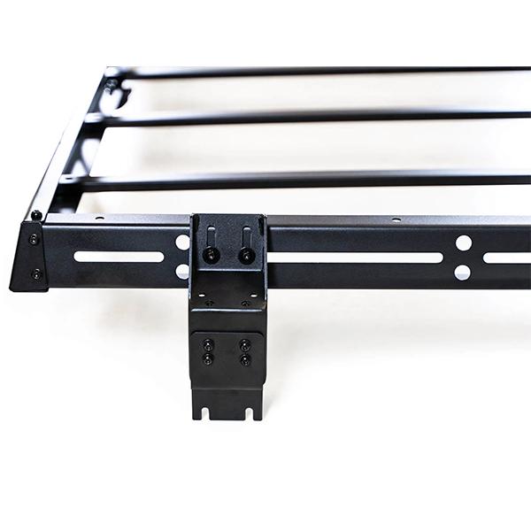 DV8 OFFROAD 正規品 ルーフラック フルサイズ ルーフバスケット ルーフキャリア ロゴ入 スチール ブラック ジープ JK ラングラー 4ドア_4