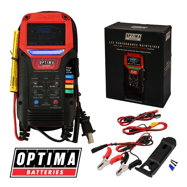 OPTIMA 正規品 12V バッテリーチャージャー&メンテナー Digital 400+