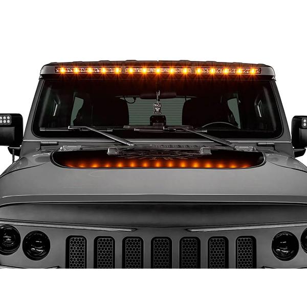 ORACLE Lighting LED グリルライト　ラングラー他 ORACLE LIGHTING 正規品 一体型 フロントガラスルーフ LEDライトバー
