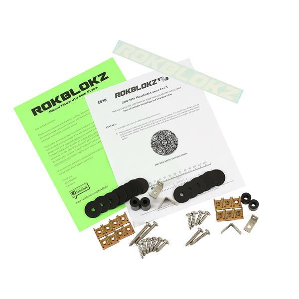 ROKBLOKZ 正規品 マッドフラップ 泥除け マッドガード ブラック 1台分