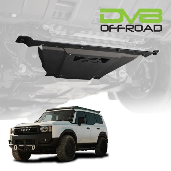 DV8 OFFROAD 正規品 スキッドプレート アンダーカバー ロゴ入 パウダー