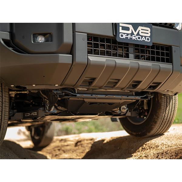 DV8 OFFROAD 正規品 スキッドプレート アンダーカバー ロゴ入 パウダー