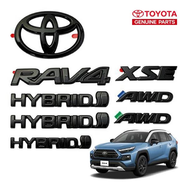 USトヨタ純正 TOYOTA RAV4 50系 XSE HYBRID サイドエンブレム