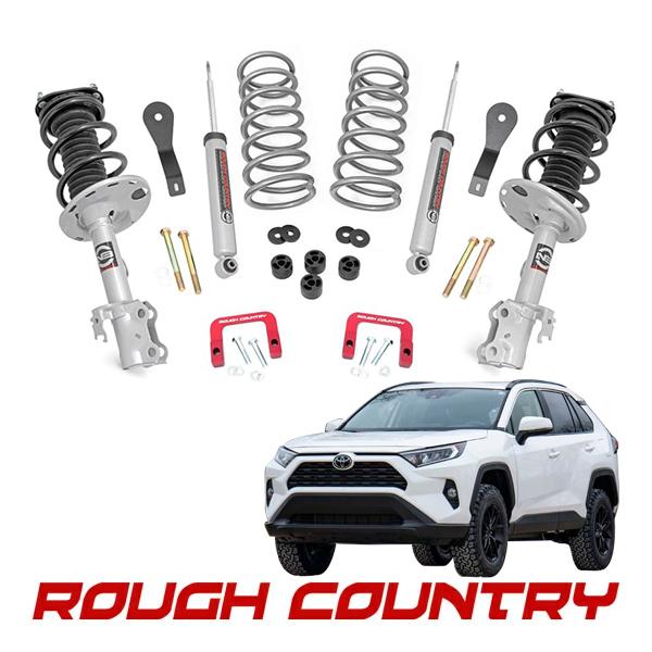 トヨタ RAV4 ラフカントリー Rough Country 2.5インチ リフトアップキット RAV4 [ROUGH COUNTRY(ラフカントリー)正規品]2.5インチリフトアップ