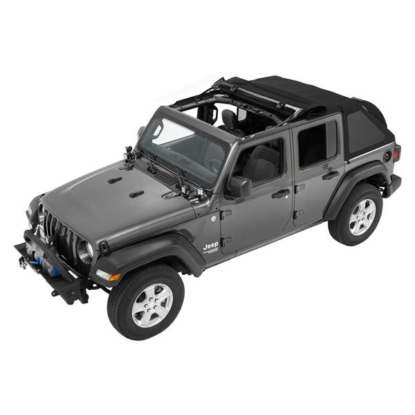 BESTOP 正規品 ジープ JEEP JLラングラー 4ドア Trektop Slantback