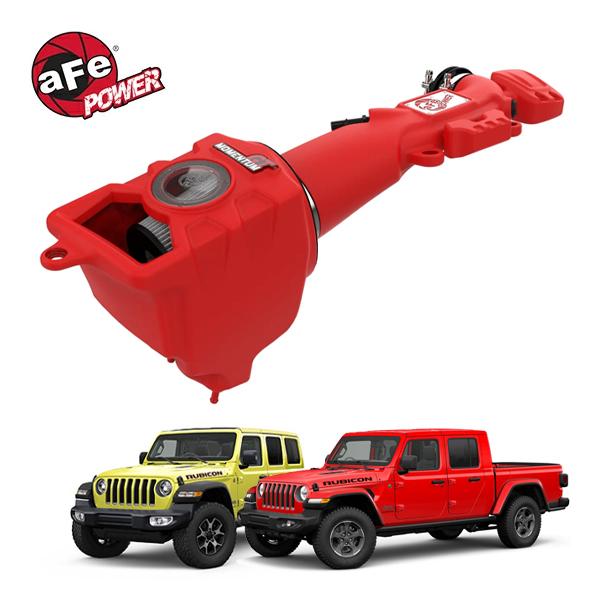 aFe Power エアインテーク 乾式 ラングラー JL 3.6 aFe Power 正規品 JL ラングラー V6 3.6L Momentum GT Red Edition