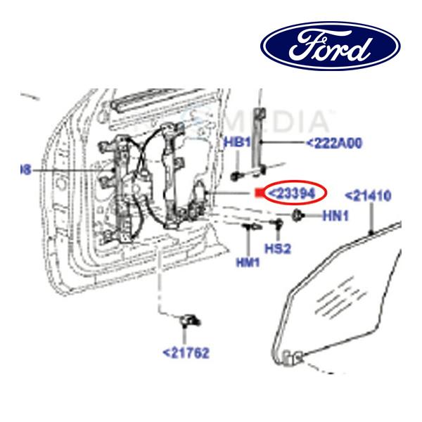 フォード純正 フロント パワーウインドウモーター 右側 RH 助手席側