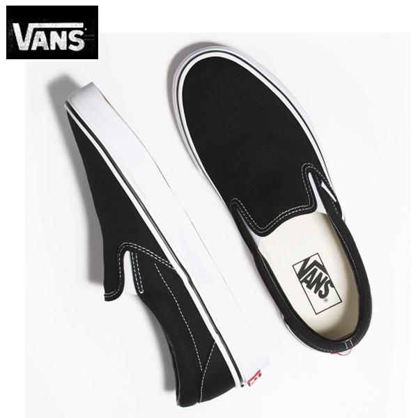 バンズ VANS ヴァンズ スニーカー 靴　ブラック CLASSIC SLIP-ON クラシック スリッポン　9.5inc/27.5cm｜californiastyle