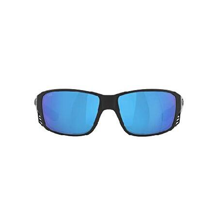 予約販売 Costa Del 並行輸入品 Black/Polarized Sunglasses, Rectangular Pro Alley Tuna Men's Mar サングラス