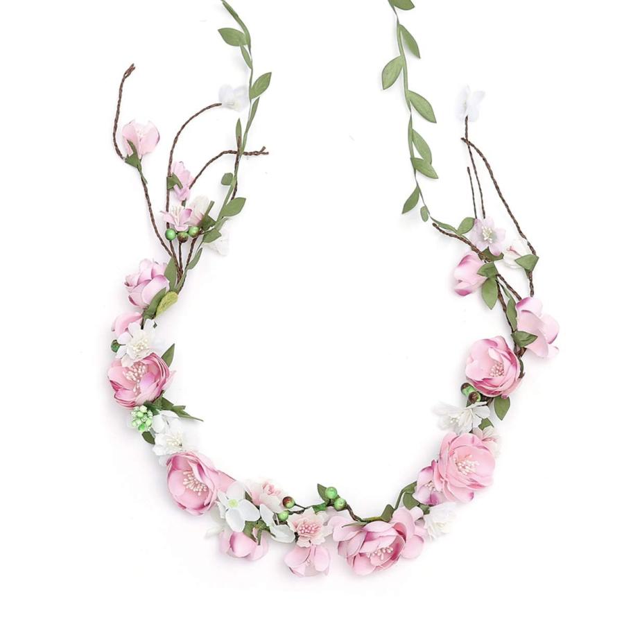 Ever Fairy 花冠ラプンツェル系髪飾り北欧 新婦人 花嫁 おもてなしブライダル 花冠 フラワー ウェディング ヘッドドレス 造花 花 Calin1ヤフー店 通販 Yahoo ショッピング