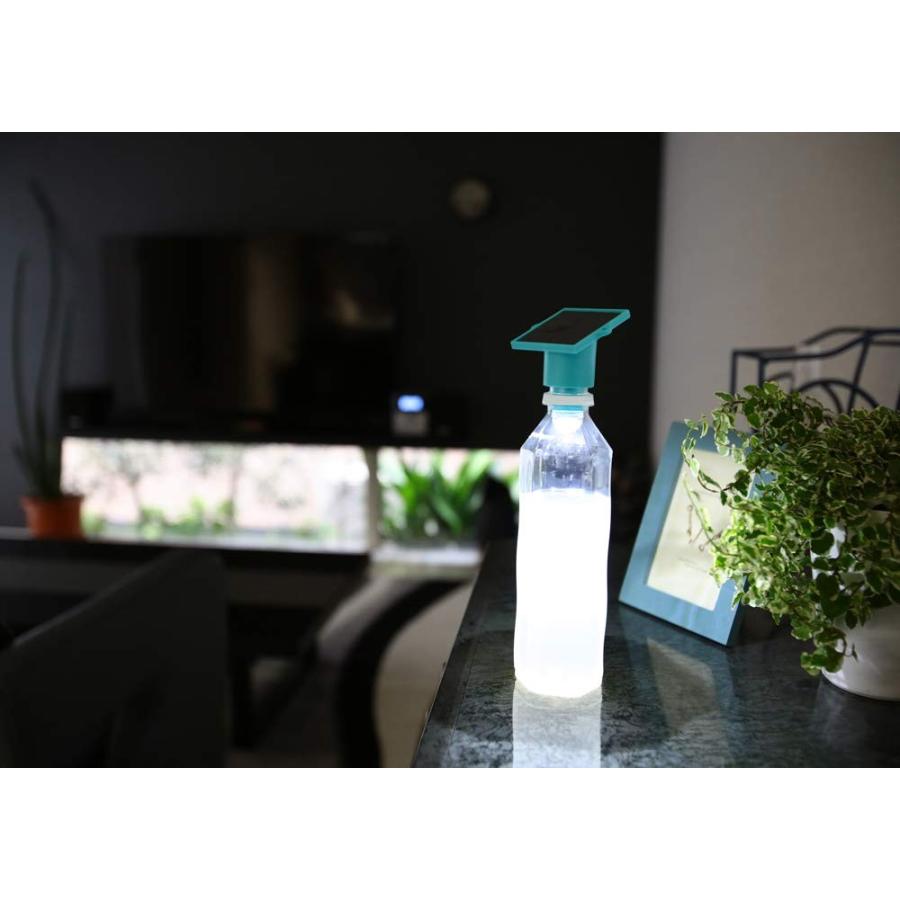 最安値で水を入れた ペットボトル が増幅発光する ソーラー Solar 防水 F9148 bottLED 充電 ライト ブルー 避難用具 IRIS 527191 非常用持出袋 BMF−440 シルバー BMF-440