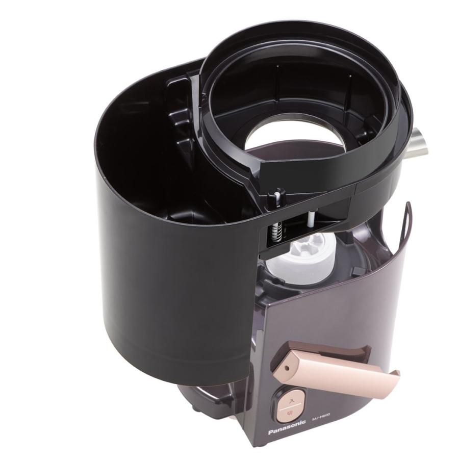 パナソニック ジューサー ブラウン MJ-H600-T パナソニック ジューサー ブラウン MJ H600