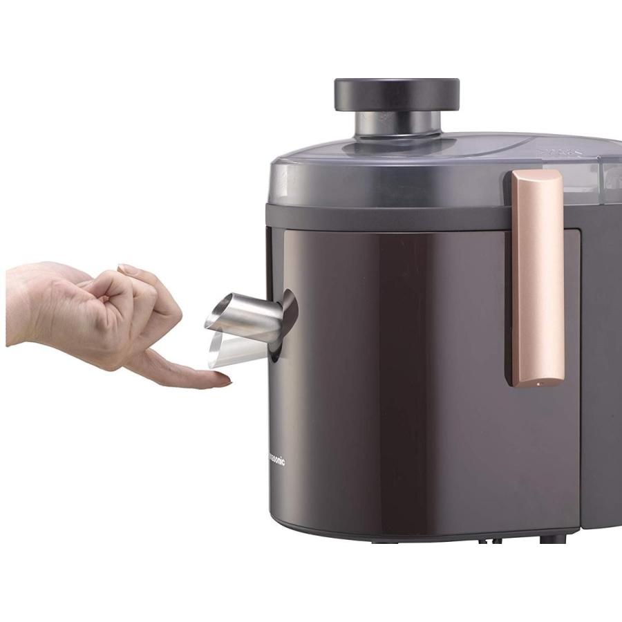 パナソニック ジューサー ブラウン MJ-H600-T パナソニック ジューサー ブラウン MJ H600