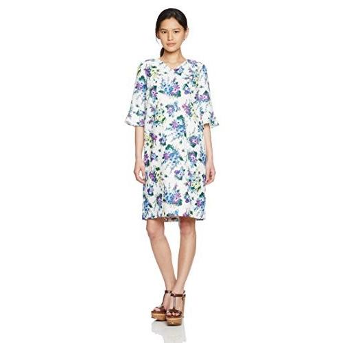 お歳暮 エーシーバイアルファキュービック花柄ボリューム袖ワンピース 0070 青 9号 レビューで送料無料 Www Skylanceronline Com