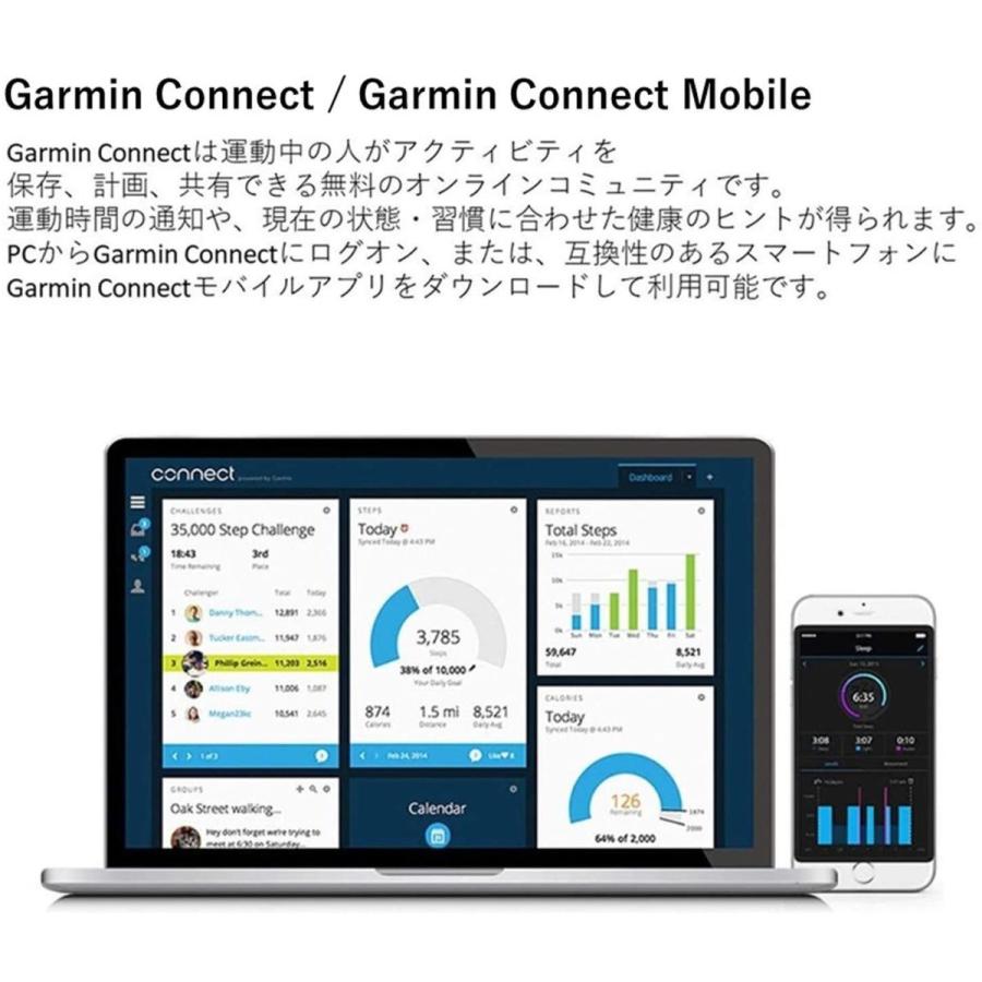 GARMIN(ガーミン) GPS アクティブトラッカー (光学式心拍 Fuchsia