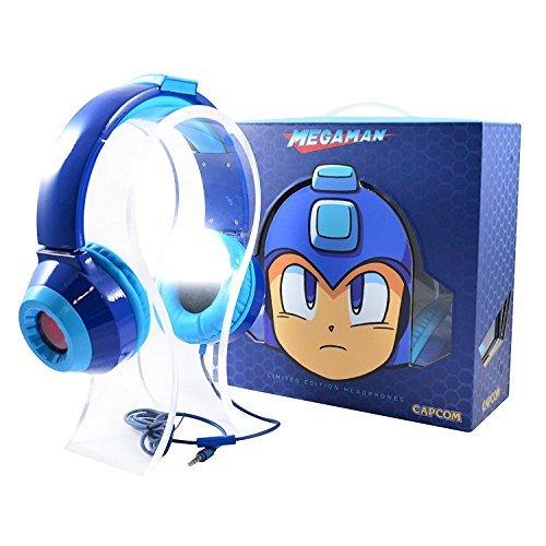 海外カプコン公式『ロックマン』ヘッドホン「LIMITED EDITION Mega Man HD LED Headphones」 並行輸入品