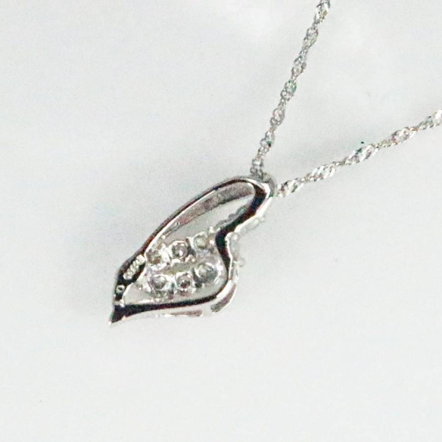 KASHIMAプラチナ900 0.1ct ダイヤモンド 10ストーン ペンダント ネックレス KASHIMAプラチナ900 1ct ダイヤモンド 10ストーン ペンダント ネックレス