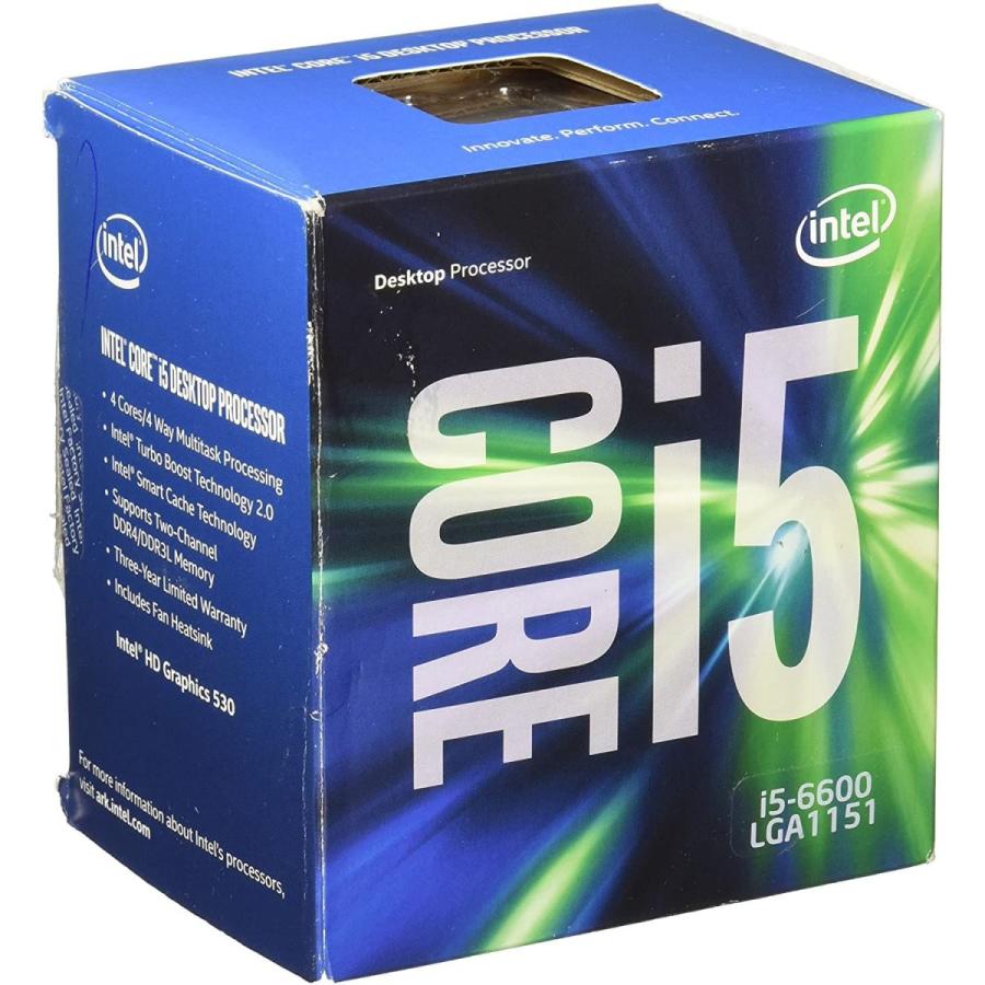 Intel CPU Core i5-6600 3.3GHz 6Mキャッシュ 4コア/4スレッド LGA1151 BX80662I56600 Intel CPU Core i5 3GHz 6Mキャッシュ 4コア/4スレッド LGA1151 BX80662I56600