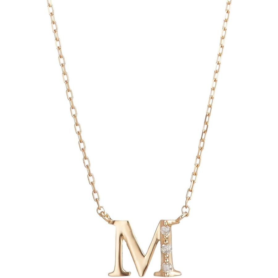 エステール ESTELLE K18 ダイヤモンド イエローゴールド イニシャル ネックレス(M) 0344-1903-0019-0000 エステール ESTELLE K18 ダイヤモンド イエローゴールド イニシャル ネックレス