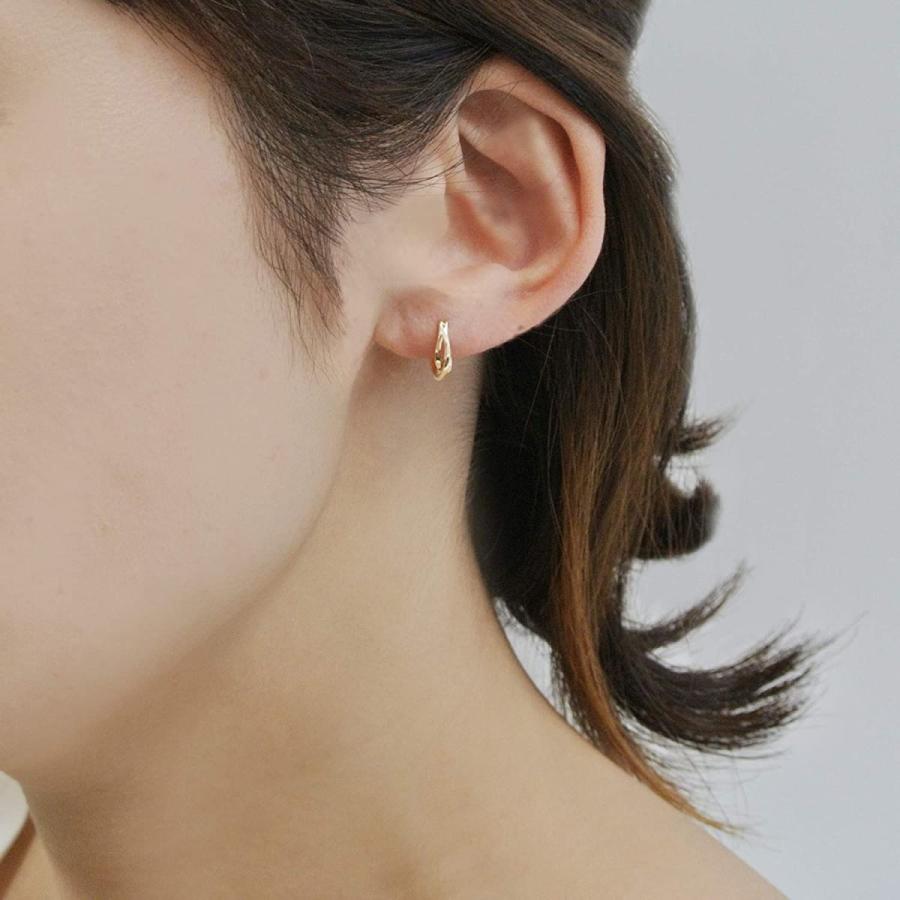 LAH K10イエローゴールド フープピアス HJVA0033 ヴァンドーム青山 HJVA0033__YG ピアス｜ピアス｜クリスマスジュエリーはエルエーエイチ