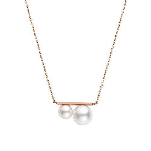 ヴァンドーム青山 VENDOME AOYAMA K10 ピンクゴールド パール ネックレス AJAN143645PA