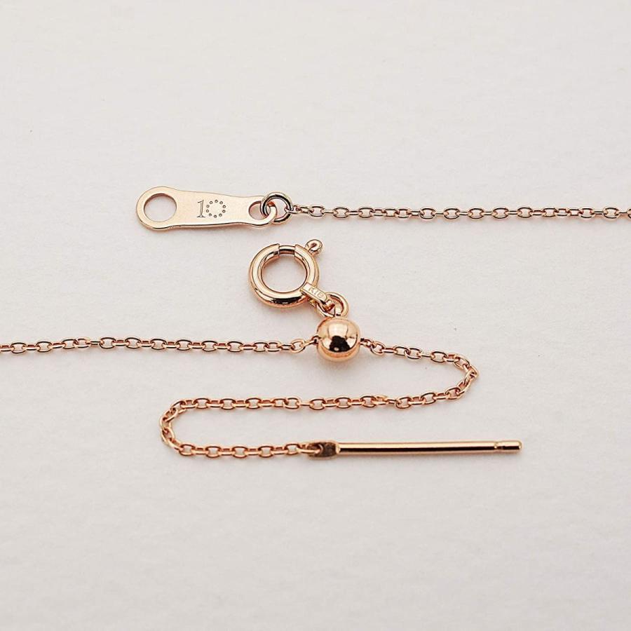 期間セール ！ スイートテン・ダイヤモンド 正規品Sweet 10 Diamond イニシャル「C」 18金ピンクゴールドダイヤモンドイニシャルペンダント「 【UO1255282548】(43973円)