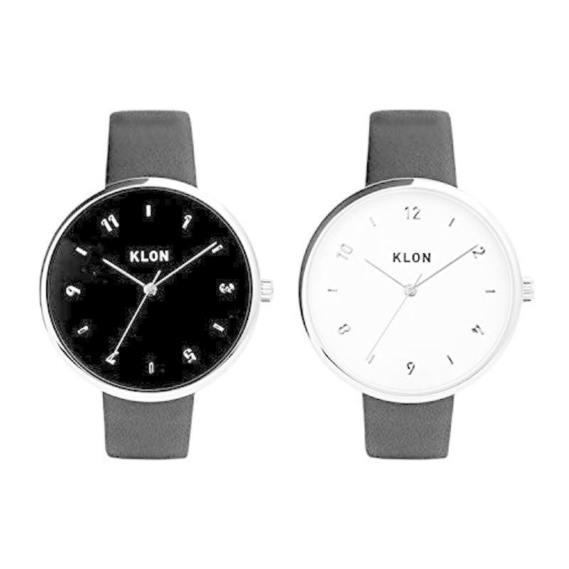 ペアウォッチ 人気 腕時計 シンプル おしゃれ カップル KLON PASS TIME ELFIN WHITE×BLACK 38mm