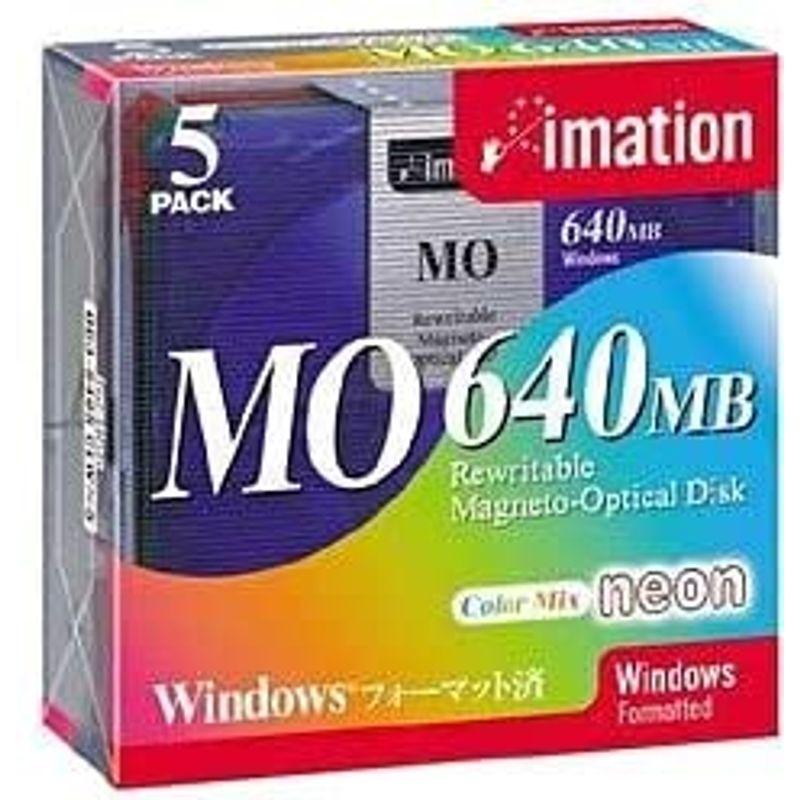OD3-640SCLWX5 3.5型MO 640MB Win/DOSフォーマット5枚入(5色ミックス)|calin1|02