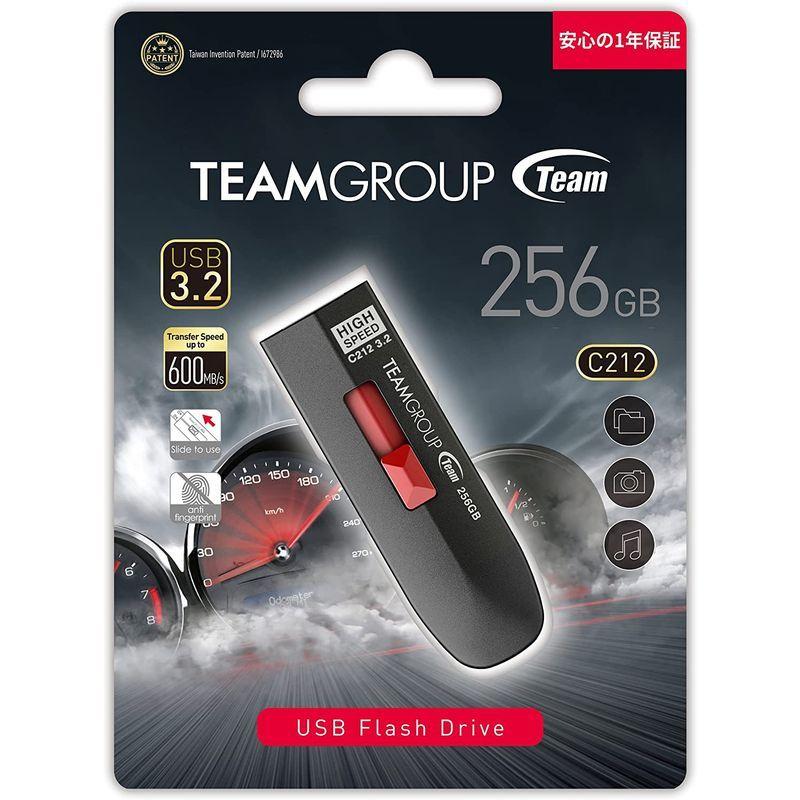 Team USBメモリ 256GB USB3.2 Gen2 スライド型 読み取り最大600MB/s高速タイプ 指紋が付きにくい特殊加工 正規  :20220401154717-00156:Calin1ヤフー店 - 通販 - Yahoo!ショッピング